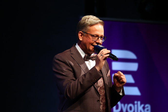 Oslava narozenin Jiřiny Bohdalové.