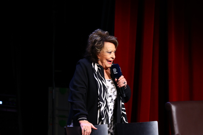 Oslava narozenin Jiřiny Bohdalové.