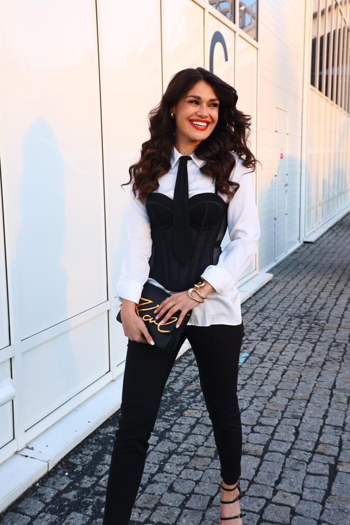 Andrea Kalousová byla samý úsměv.