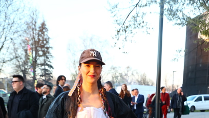 FOTO: Berenika Kohoutová dorazila v kšiltovce.