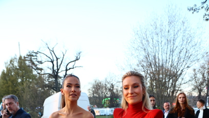 FOTO: Andrea Bezděková vsadila na bílé šaty.