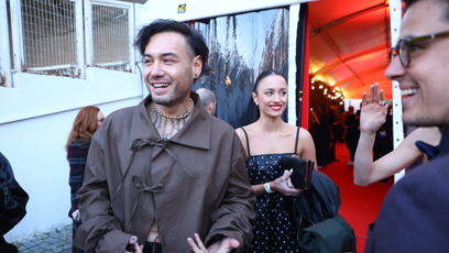 FOTO: Renne Dang byl v dobré náladě.