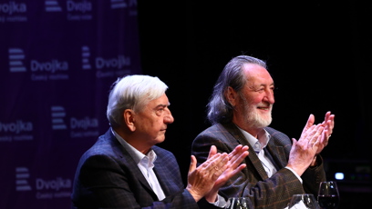 FOTO: Miroslav Donutil a Bolek Polívka.