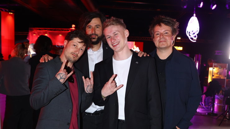 Kapela UDG v novém seskupení. 