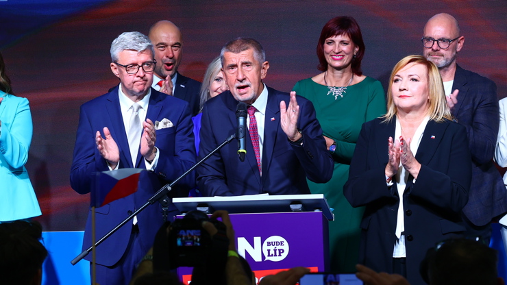 Andrej Babiš, lídr hnutí ANO.