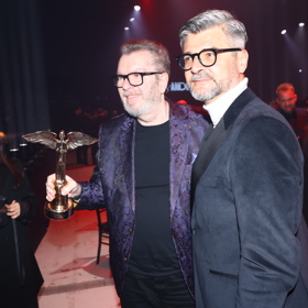 Richard Müller se svým manažerem. 