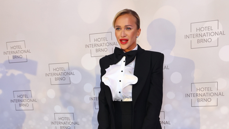 Nela Slováková tentokrát nevynesla extravagantní model.