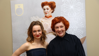 FOTO: Helena Dařbujánová s herečkou Annou Jiřinou Daňhelovou.