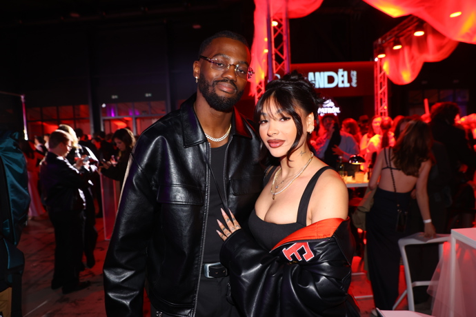 Iki Ngatse a Adriana Mariaca Bustillos na Cenách Anděl. 