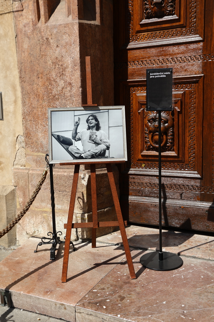 Pohřeb Jana Potměšila.