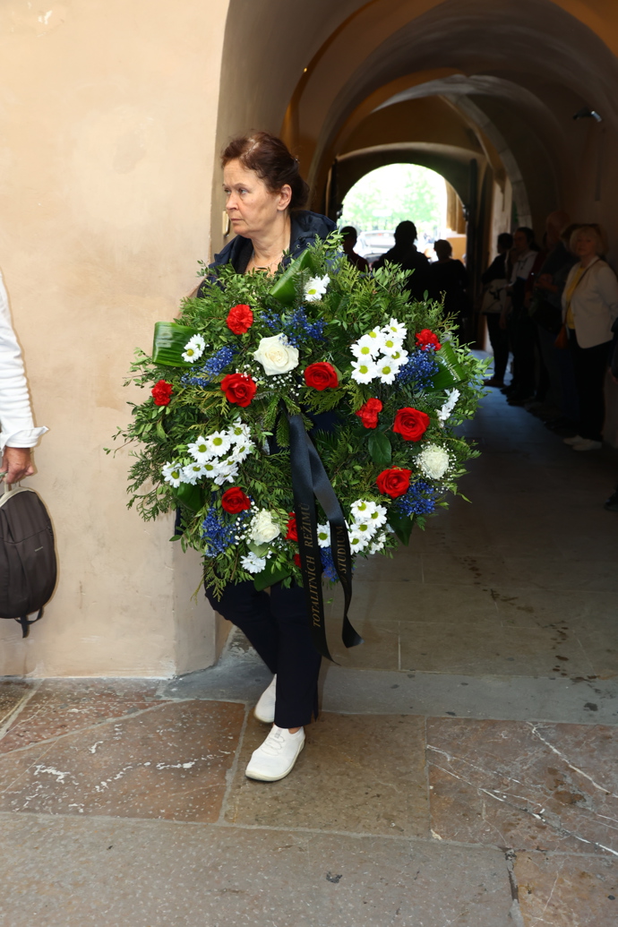 Pohřeb Jana Potměšila.