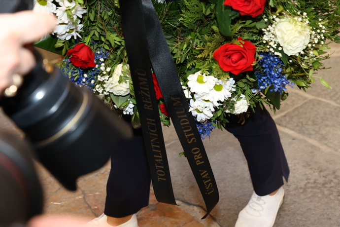 Pohřeb Jana Potměšila.