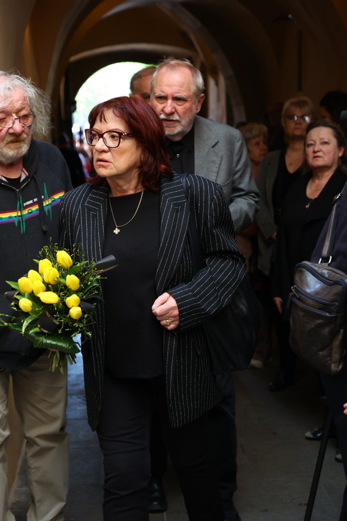 Pohřeb Jana Potměšila.