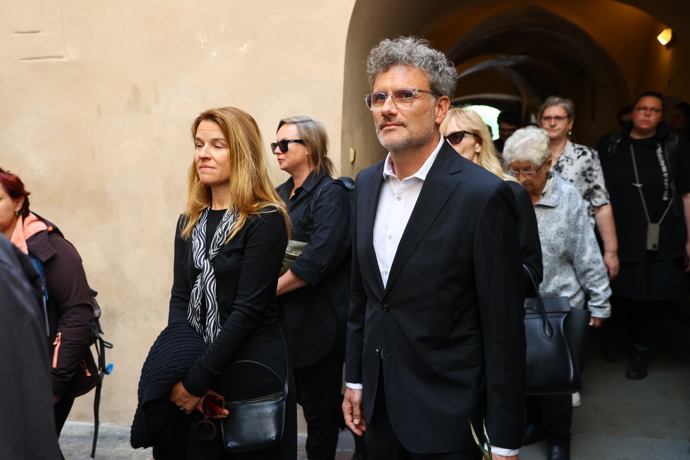 Dorazil spisovatel Patrik Hartl. 