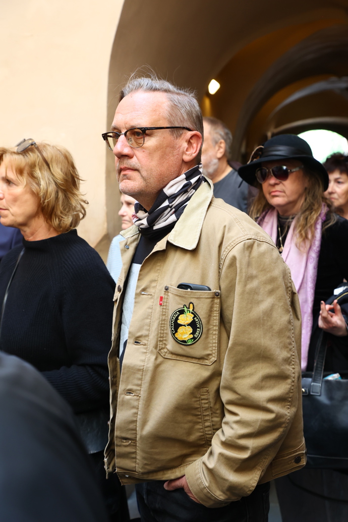 Herec David Matásek. 