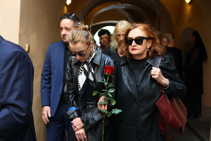 Eva Holubová s dcerou. 