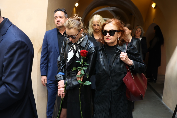 Eva Holubová s dcerou. 