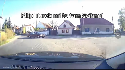 FOTO: Filip Turek při jízdě svým Rolls Roycem.