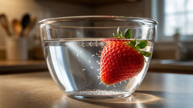 Jak správně mýt jahody? Slaná lázeň je zbaví nečistot i hmyzu