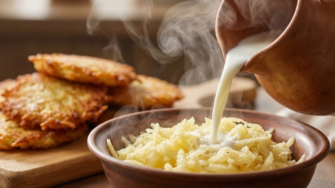 Jak na bramboráky, které nezešednou? Pomůže trik s horkým mlékem