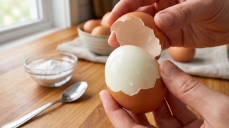 Skořápka sklouzne z vajíčka během vteřiny: S tímto trikem získáte dokonale hladký bílek bez jediného škrábance