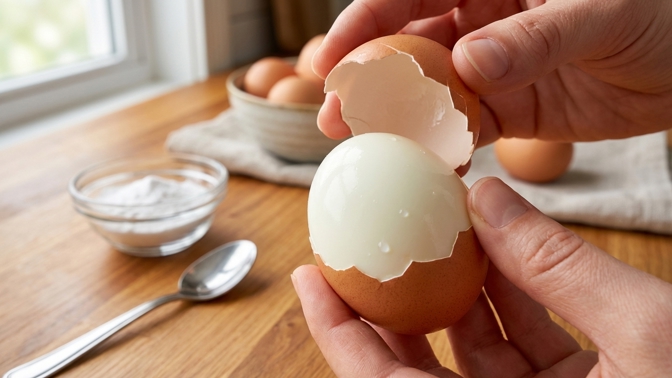 Skořápka sklouzne sama: Osvědčené tipy, jak oloupat vejce bez poškození