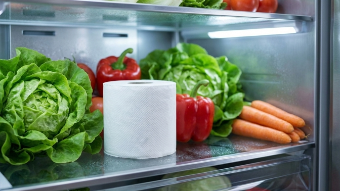 Jak udržet potraviny déle čerstvé? Pomůže role toaletního papíru