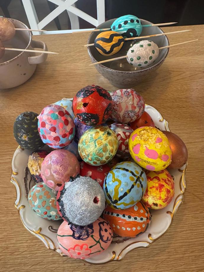 Jak je vidno, co kraslice, to ručně malovaný originál. 