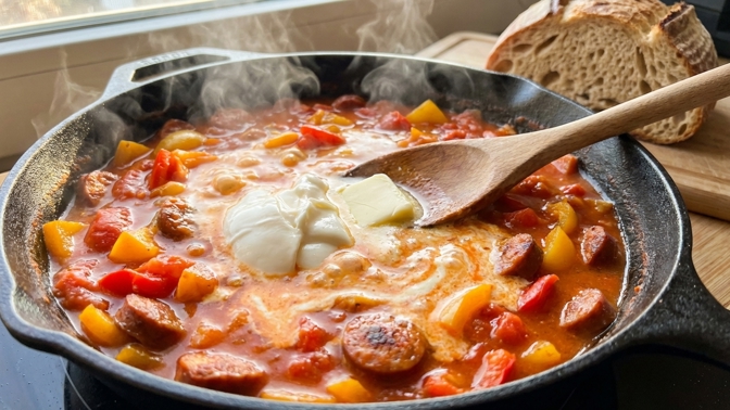 Jak zahustit lečo bez mouky? Zkuste sýrový trik pro krémovou chuť