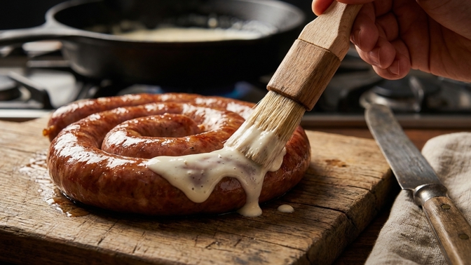 Vinná klobása bez prasknutí: Zapomenutý trik s mlékem pro top kůrku