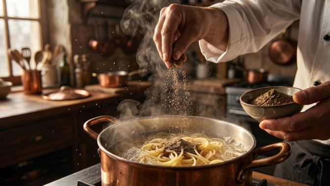 Jak na nejlepší těstoviny? Zkuste trik s drcenými houbami v nálevu