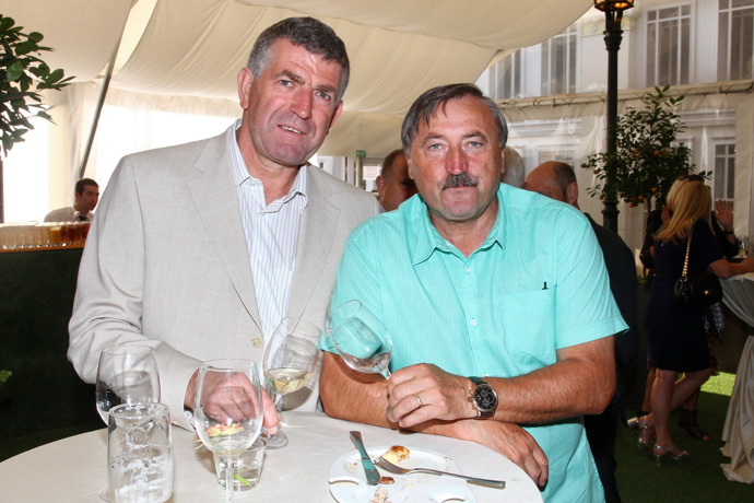 Imrich Bugár s Antonínem Panenkou.