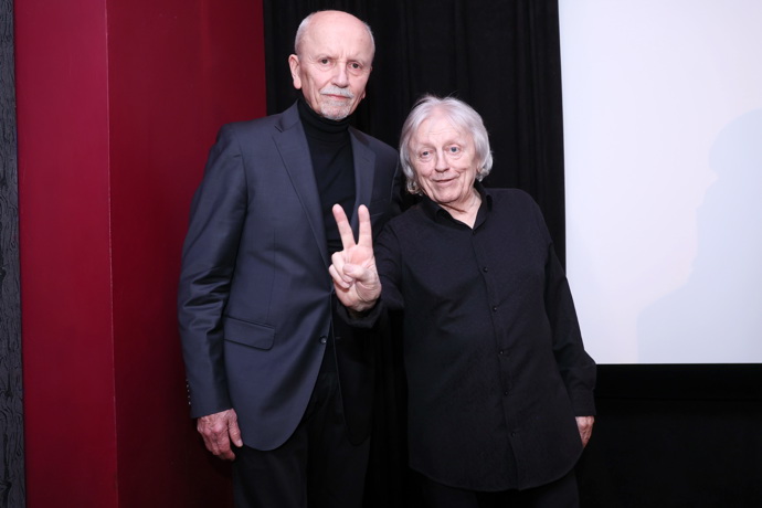 Václav Neckář s bratrem Janem Neckářem. 