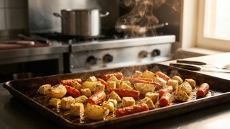 Proč profesionální kuchaři zeleninu do vývaru nejdříve pečou? Tento trik s plechem v troubě vymaže fádnost a vytvoří tekutý kulinářský klenot