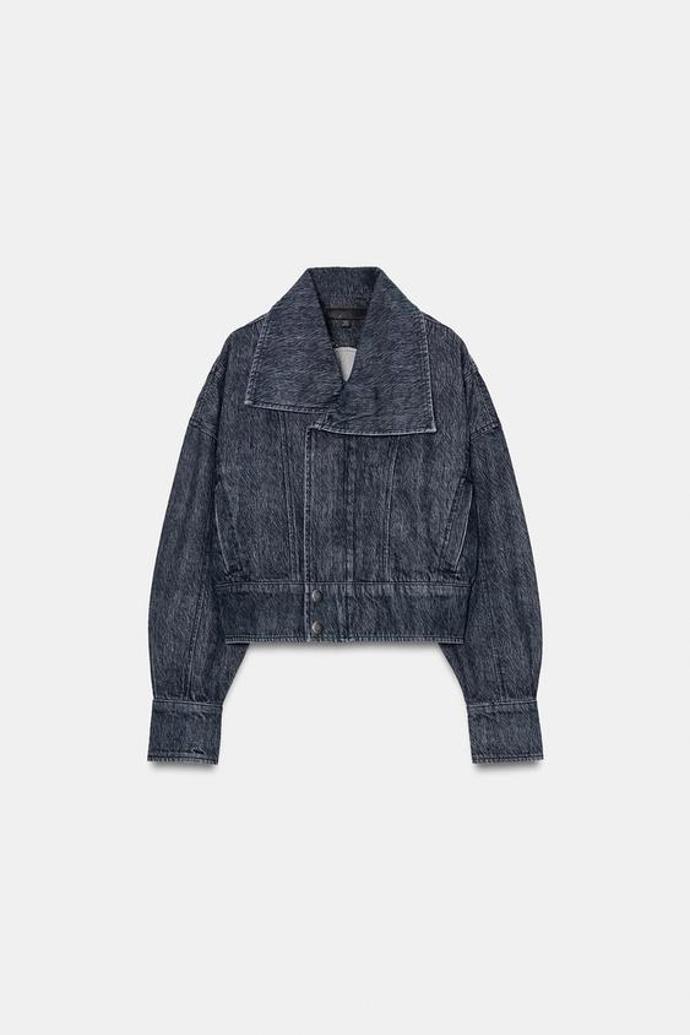 Krátká džínová bunda, Zara, 1199 Kč