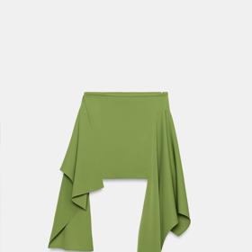 Krátká sukně s cípy, Zara, 849 Kč