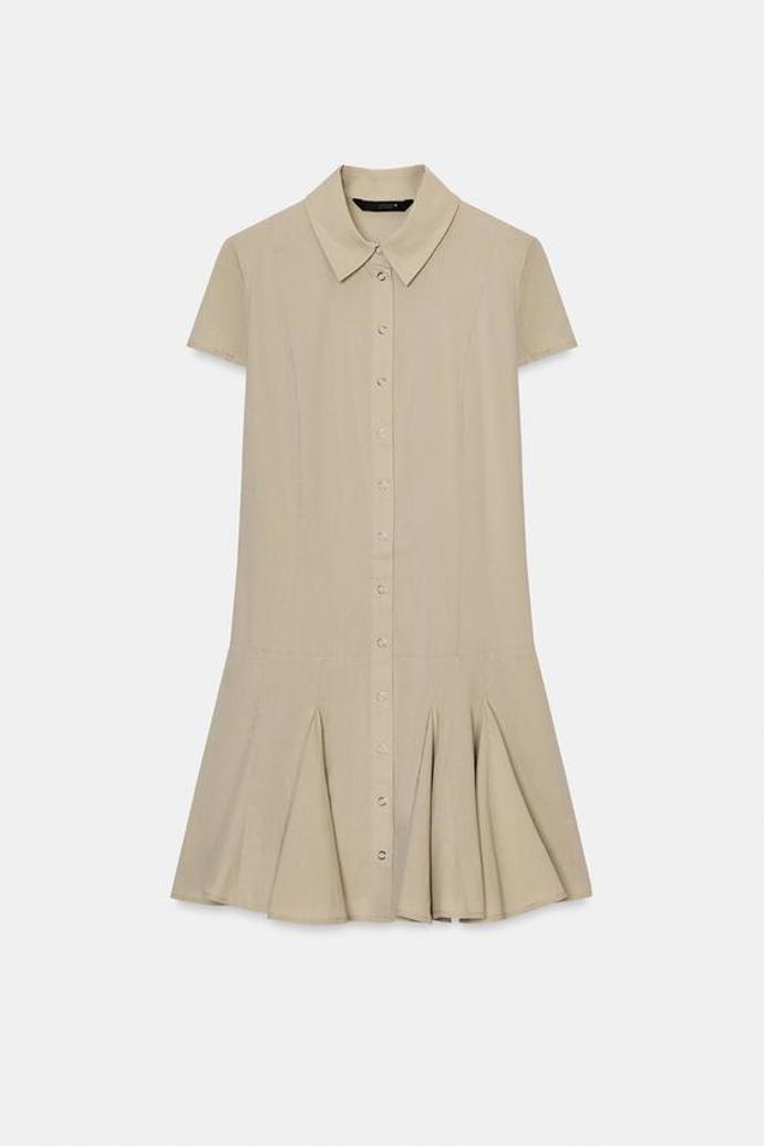 Krátké košilové šaty, Zara, 849 Kč