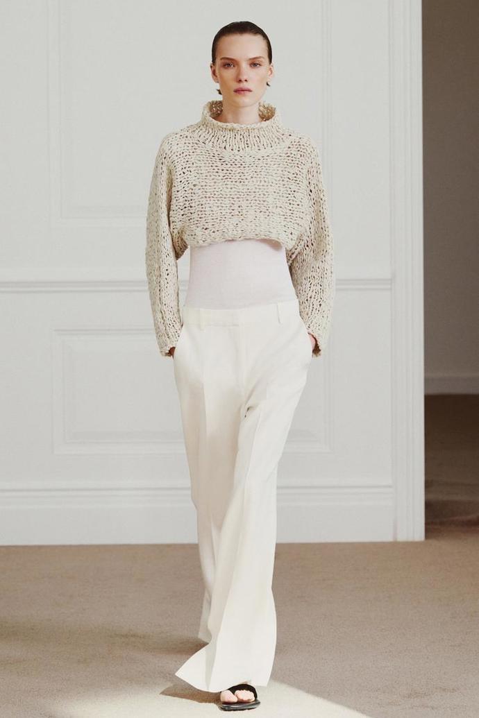 Krátký úpletový svetr, Zara, 1199 Kč