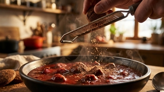 Už žádná mouka ani bledá barva: Tato nastrouhaná sladkost vykouzlí v guláši sytě rudý odstín a chuť jako z první republiky