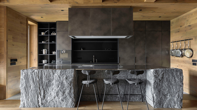 Stylový apartmán v Krkonoších. 
