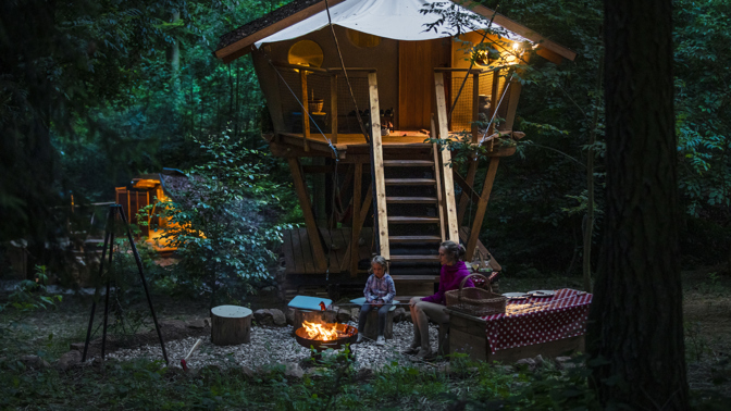 Treehouse Zvičina