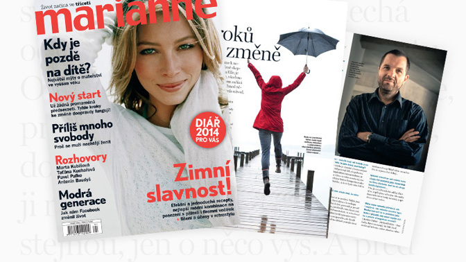 Oslavte nový rok s Marianne, která právě vychází!