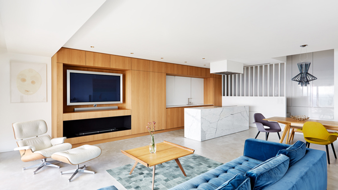 Triplex byt v Praze
