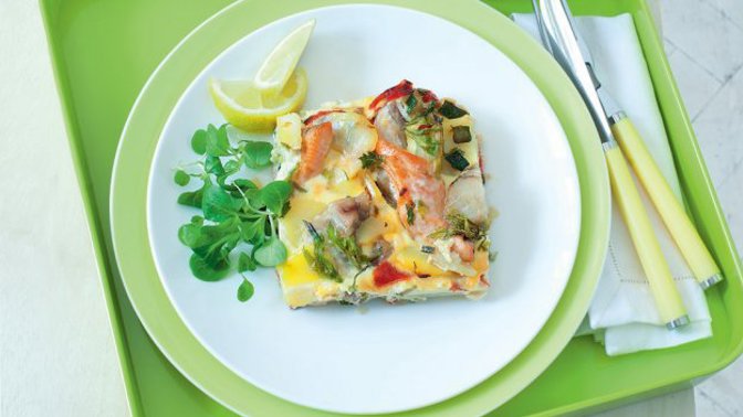 Recept: Zapečená ryba se zeleninou