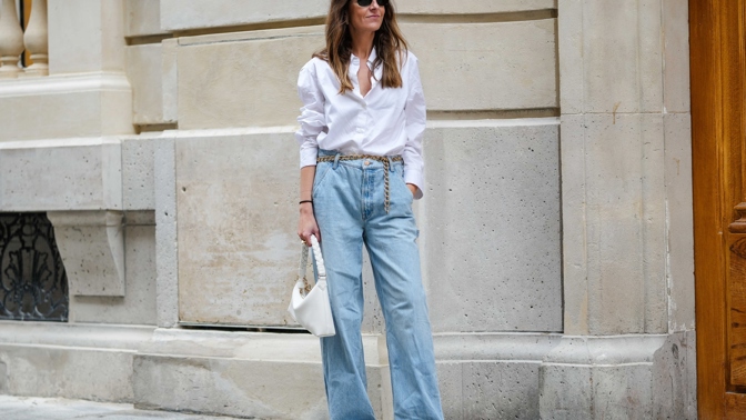 Bílá košile - outfit
