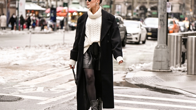Zimní outfit, inspirace
