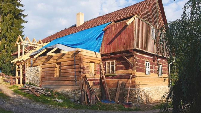 Roubenka před rekonstrukcí
