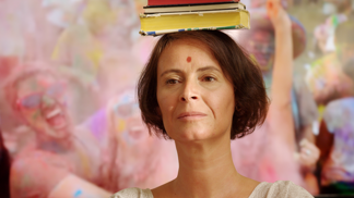 Lenka Vlasáková v novém filmu cvičí a zachraňuje manželství