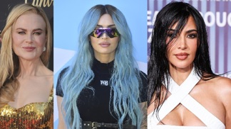 Nicole Kidman, Megan Fox a Kim Kardashian
