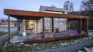 Na první pohled dům, na druhý umělecké dílo: Dům u Hojšína, kde architektura dýchá s krajinou